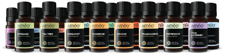 100% pure essential oils by ameo